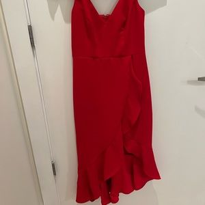 Red dress